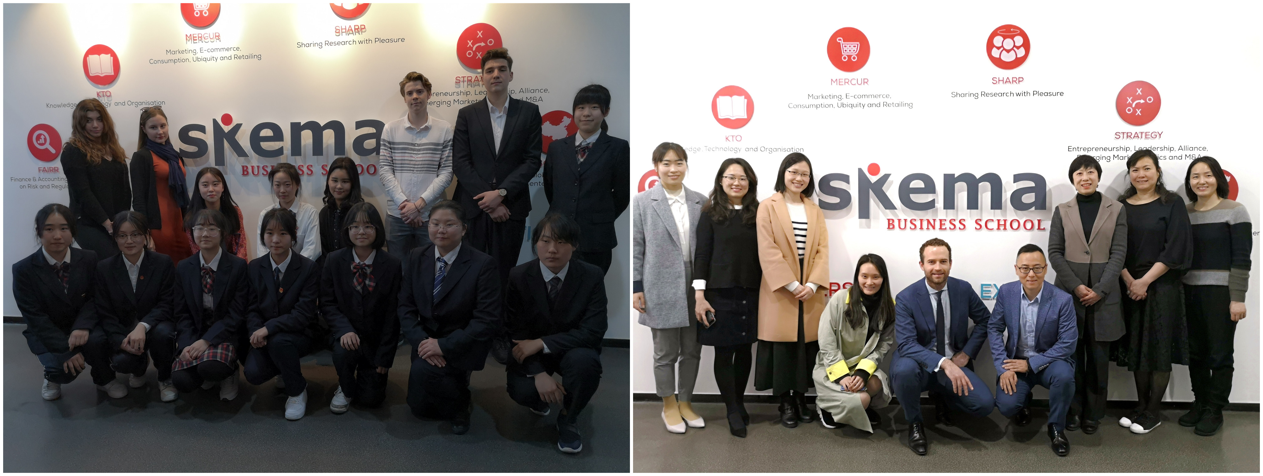 初试校园招聘 展现自我风采—记我校师生前往法国skema商学院研学